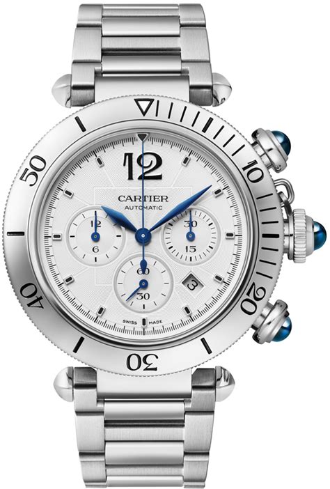 cartier pasha de cartier watch price|cartier chronograph watch price.